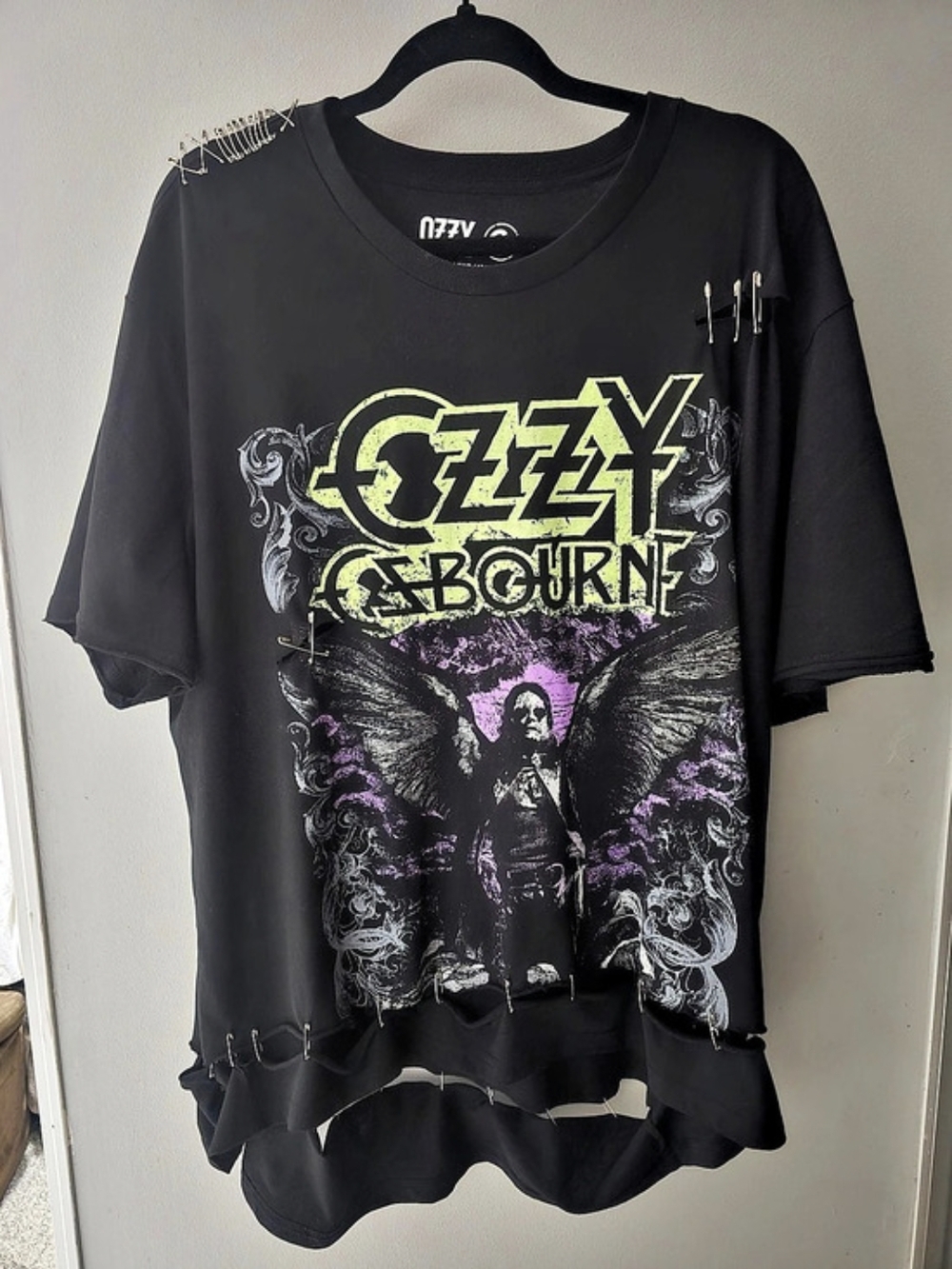 Ozzy Osbourne graphic tee Graphic Tee Black XL Custom Made Design